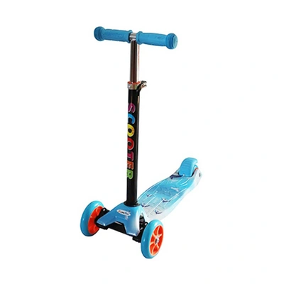 سكوتر دفع للأطفال - 3 عجلة - أزرق
