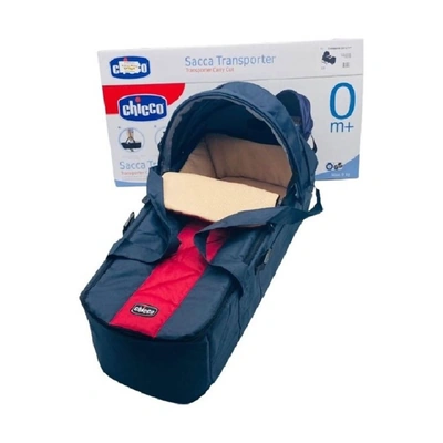 سرير لأطفال حديثي الولادة - كحلي/أحمر