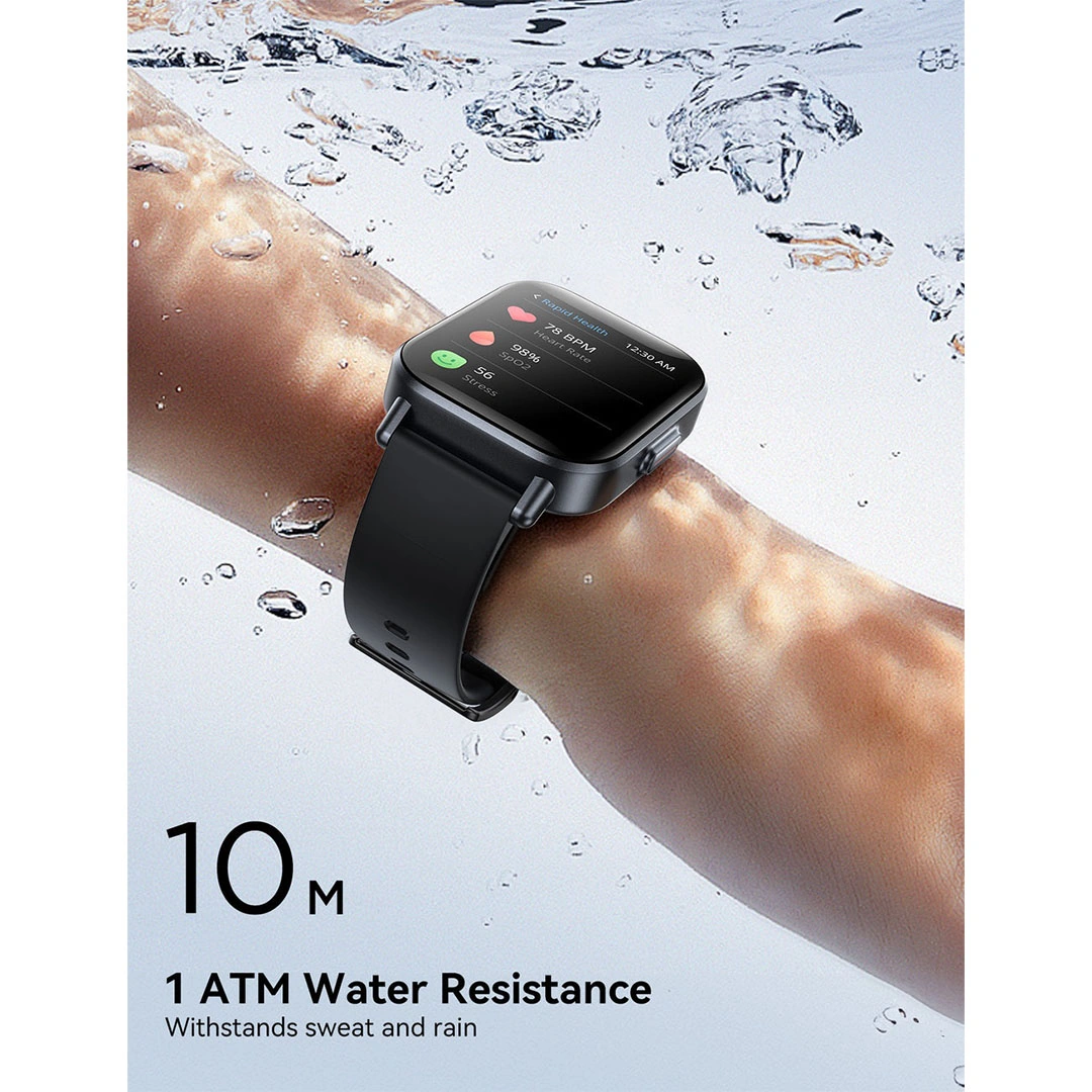 ساعة ذكية جيروم - 1.96 بوصة - أبيض - JR-FT3S