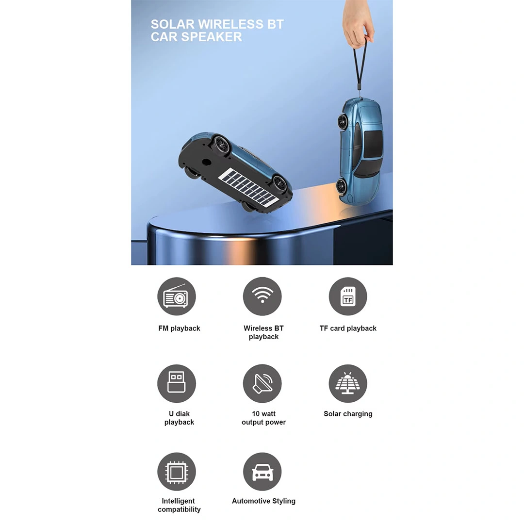 مكبر صوت كيسونلي للسيارة يعمل بالطاقة الشمسية - B5