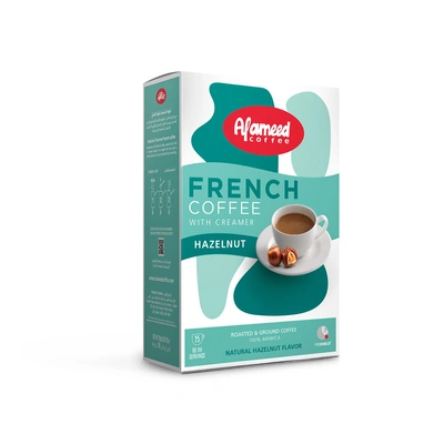 بن العميد - قهوة فرنسية بنكهة البندق- 200 جم