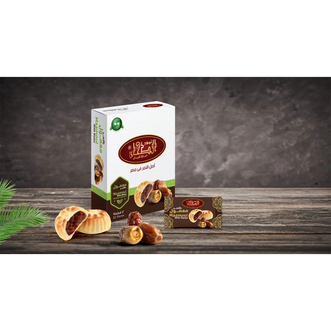 معمول التمر سمن بلدي - 12 قطعة