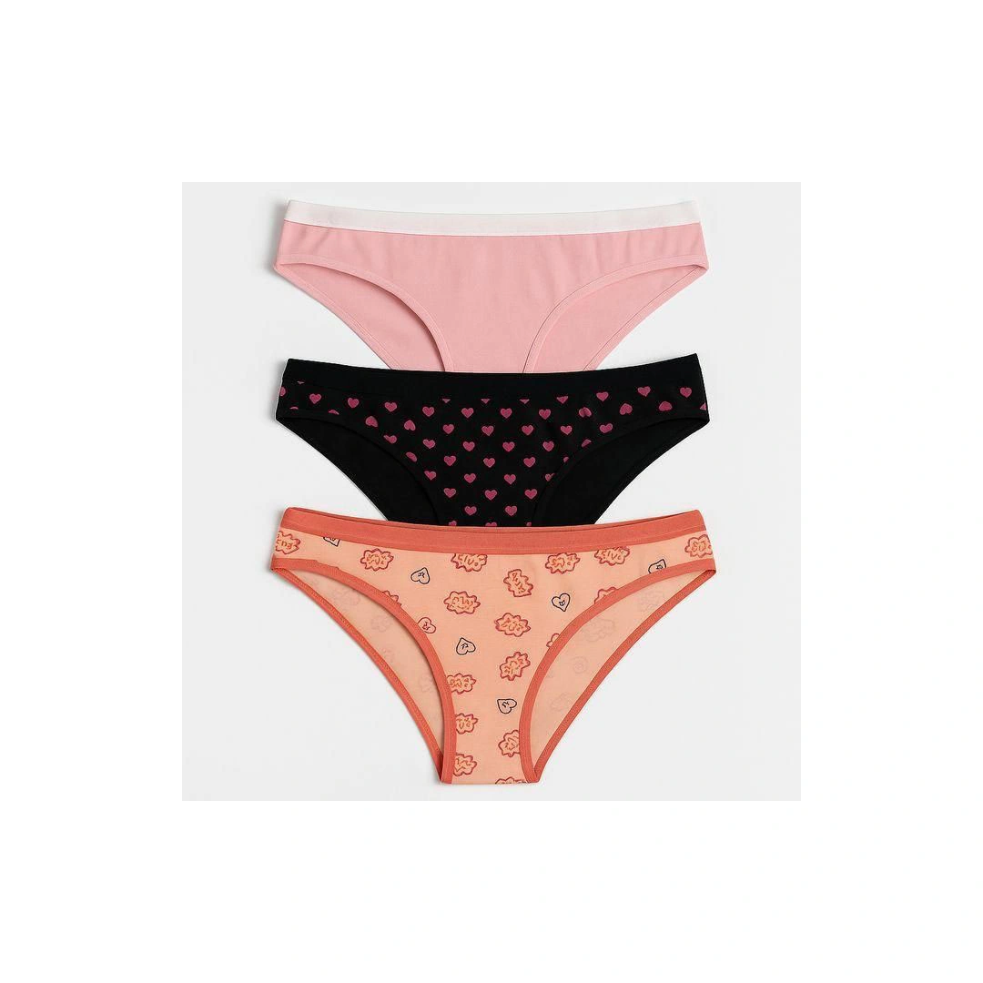 دايس  اندرويرات بكيني  داخلية ناعمة حريمي - 3 قطع