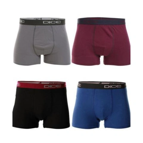 بوكسر سادة رجالي - 4 قطع