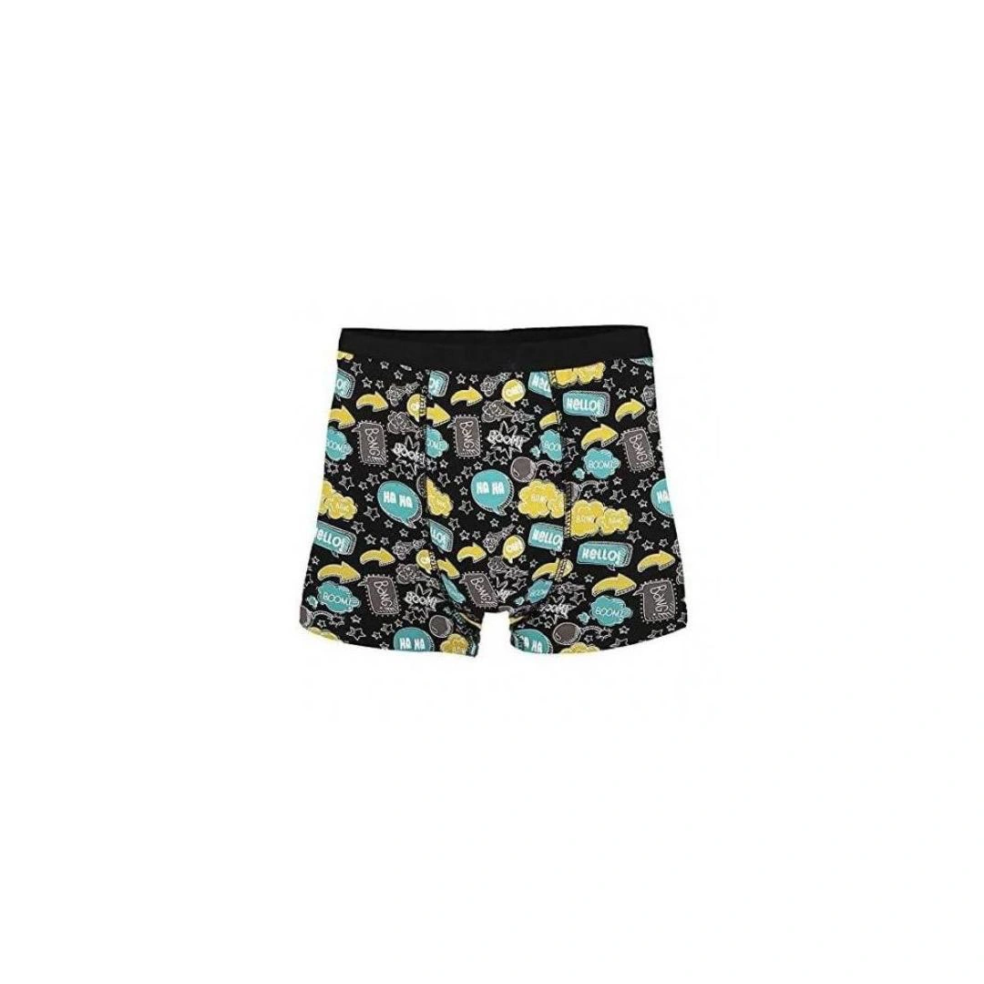 3 بوكسر دايس فضفاض رجالي منقوش