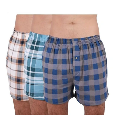 شورت رجالي - 3 قطع - مطبوع