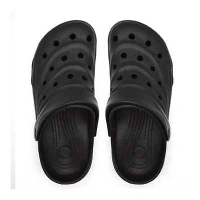 شبشب طبي مقفول رجالي - أسود