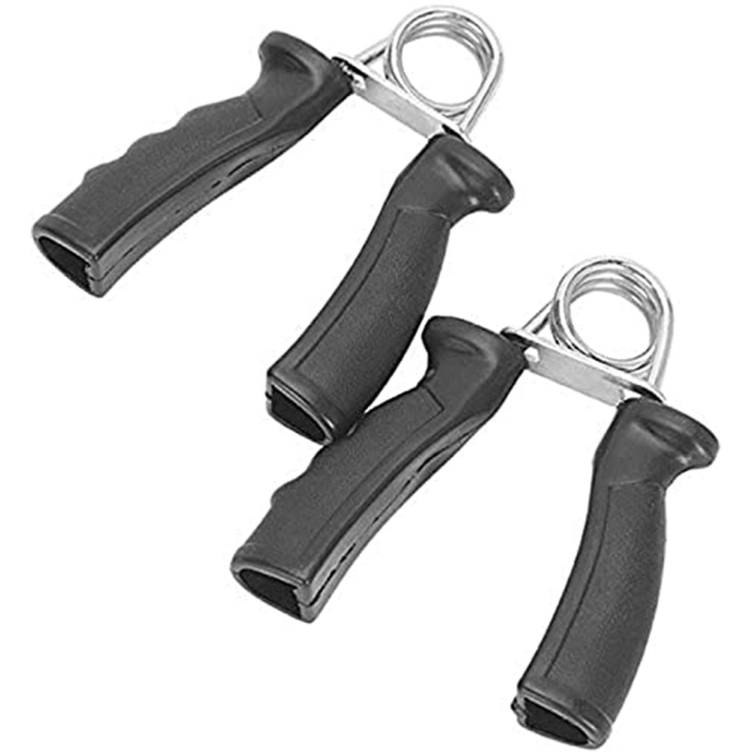 مقابض يدوية للتمارين الرياضية - 2 قطعة - أسود