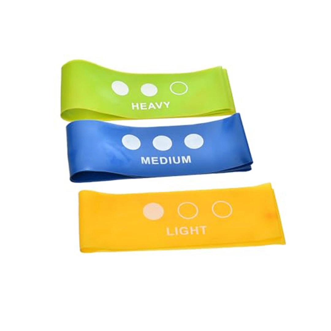 مجموعة أحزمة مقاومة عالية الجودة للتمرين - 3 قطع - متعددة الألوان