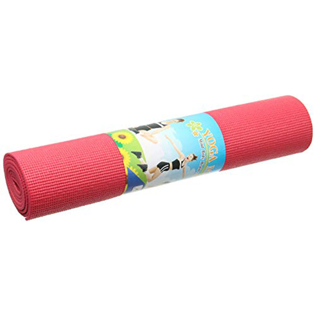 سجادة لتمارين اليوجا 24*68 - احمر