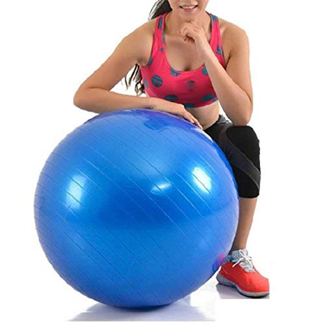 كرة اليوجا - ازرق - 90 سم