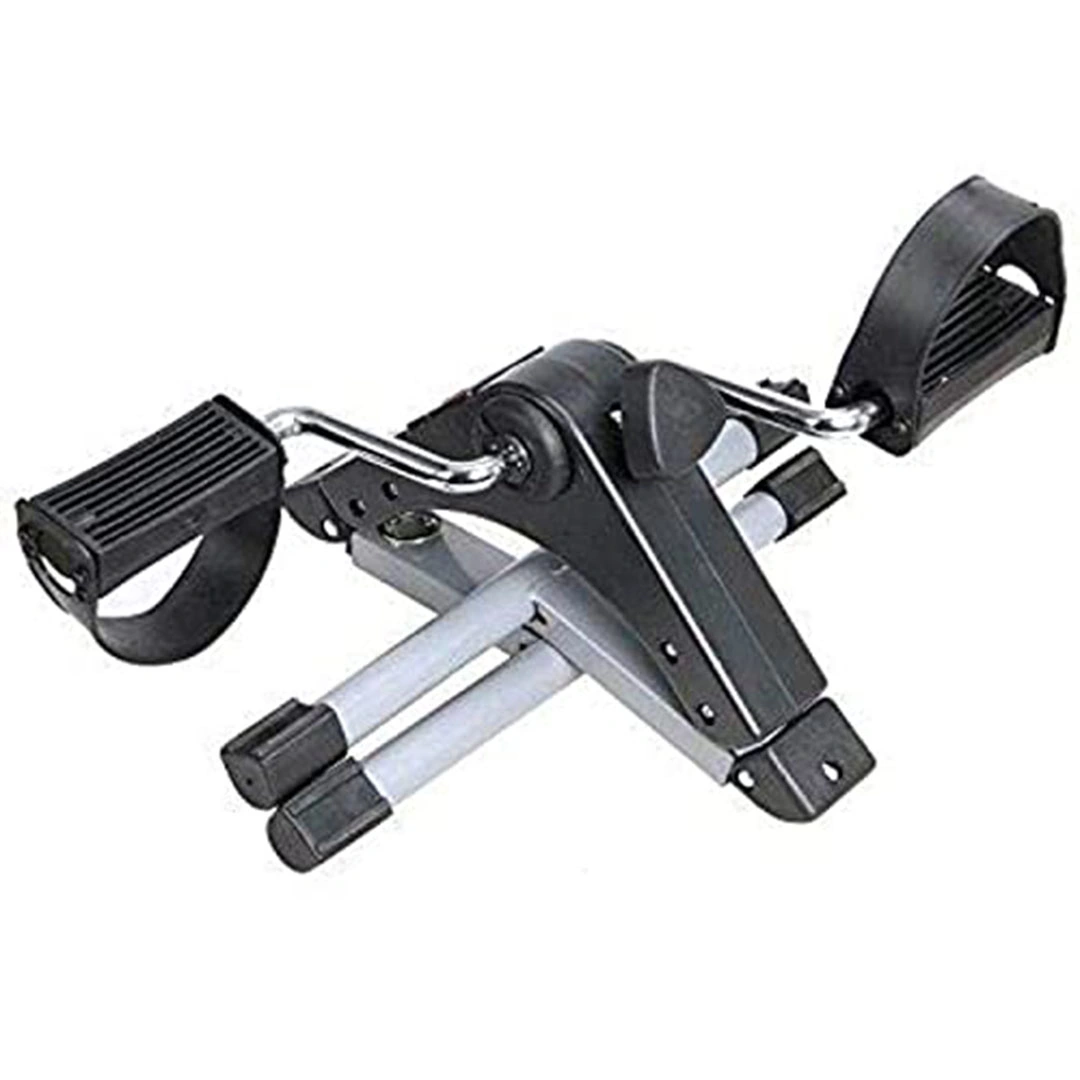 دراجة مكتب بدواسة لتمرين الساق مع شاشة LCD - أسود