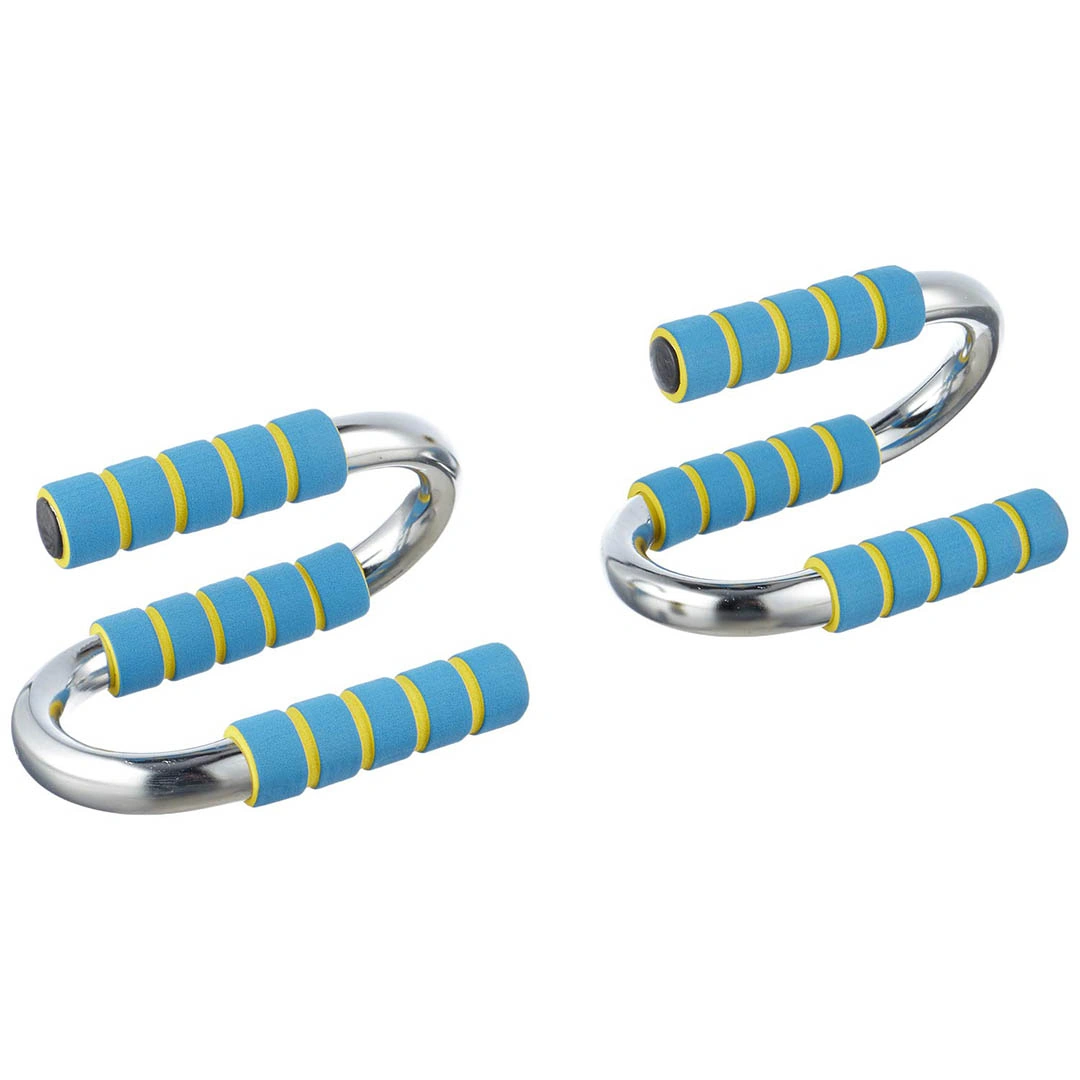 مقبض ضغط زوجى يد حديد - لبنى/أصفر