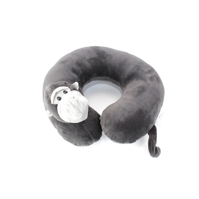 وسادة دعم الرقبة قرد - رمادي/أبيض - TL22