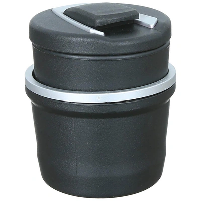 طفاية سجائر بلاستيك للسيارة - أسود