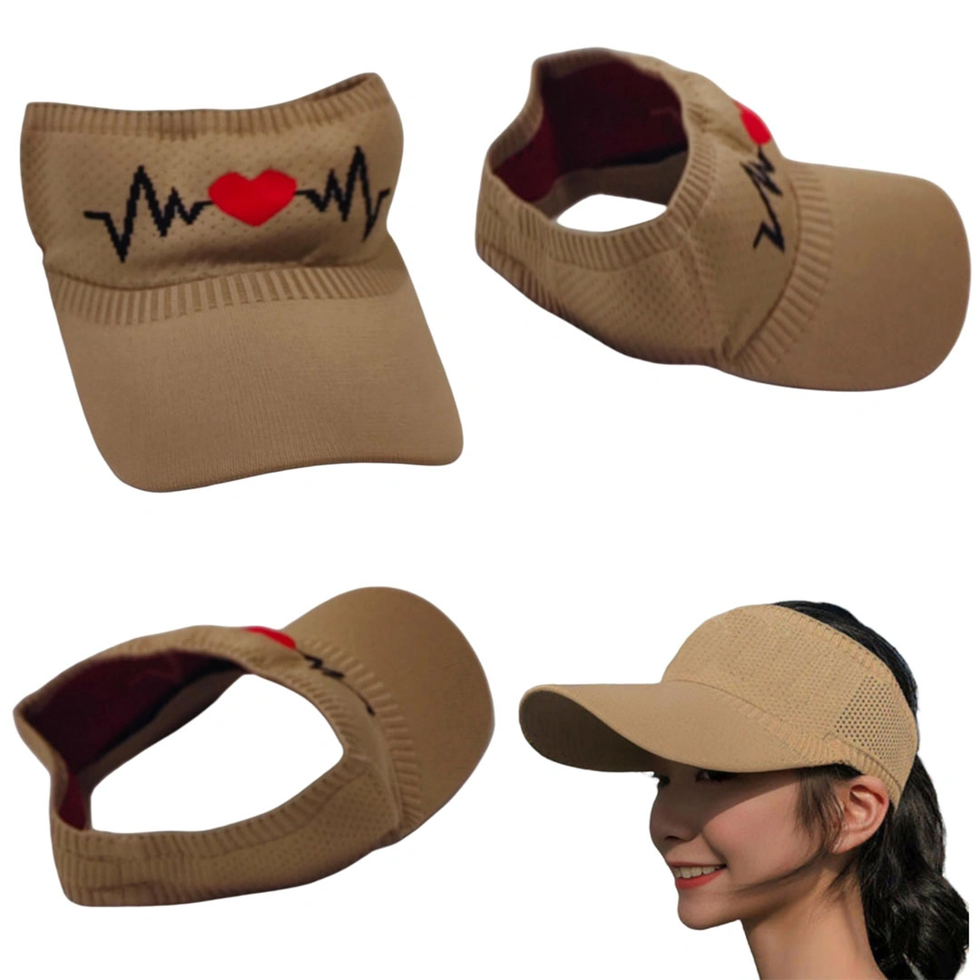 كاب رياضي صيفي بتصميم عصري - قطن - بني