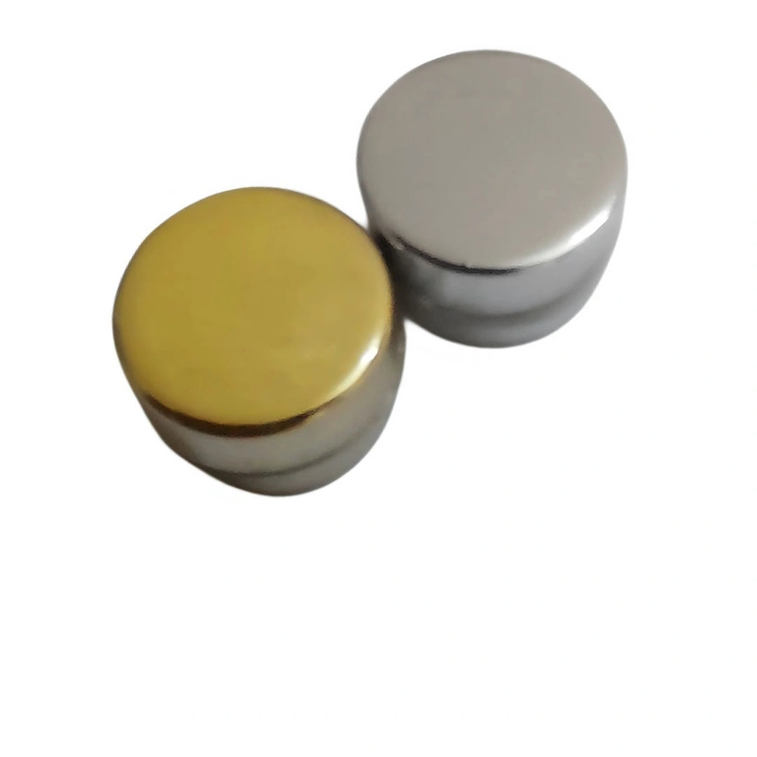 دبابيس حجاب مغناطيسية - 2 قطعة - فضي / ذهبي