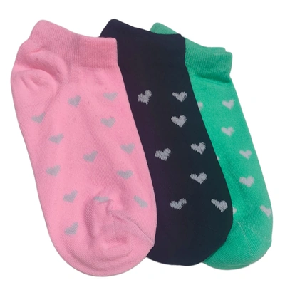 شراب أنكل حريمي قصير منقوش - 3 زوج