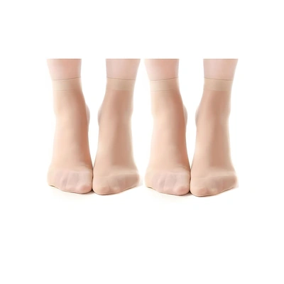 شراب فوال قصير - 2 قطعة - بيج