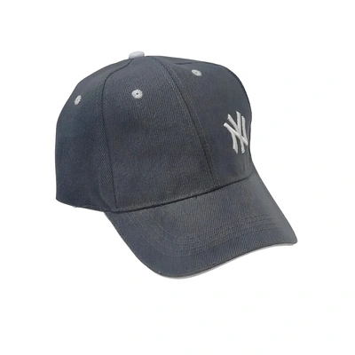 كاب مميز للرياضة بلون رمادي غامق - أكريليك - رمادي غامق