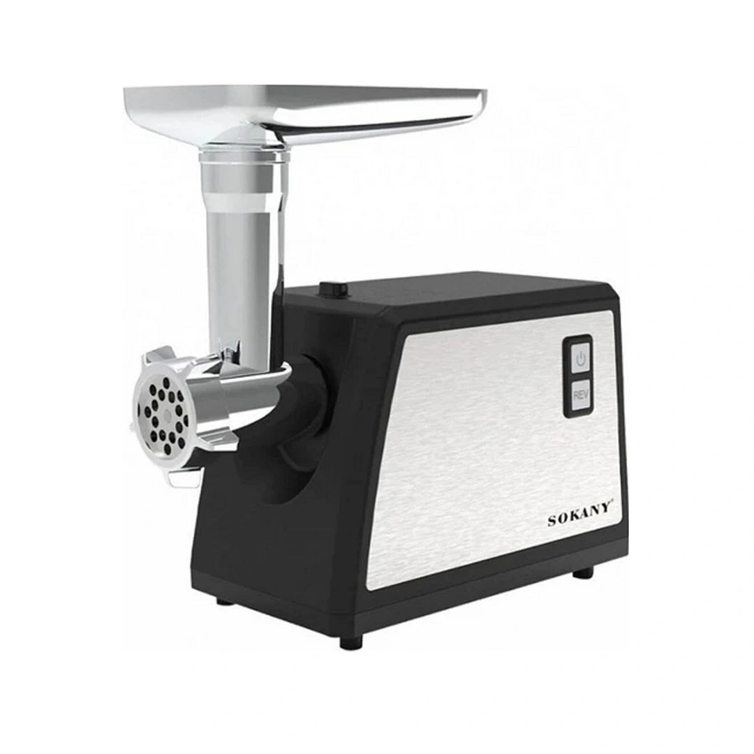 SK-089 مفرمة لحوم كهربائية سوكاني - 3500 وات - أسود/فضي