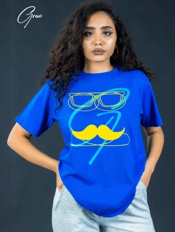 تيشيرت مطبوع للجنسين - كولاج