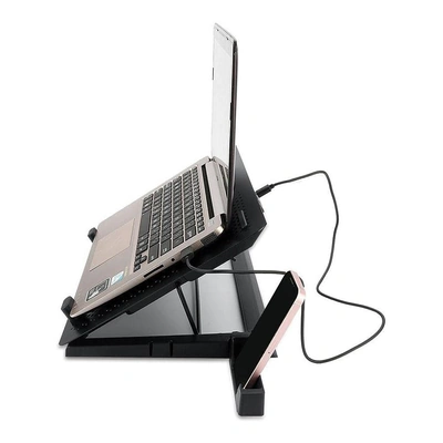 ريدراجون مبرد لابتوب GCP500 إضاءة RGB - أسود - ضمان سنة