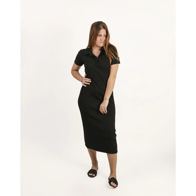 فستان نصف كم حريمي - أسود