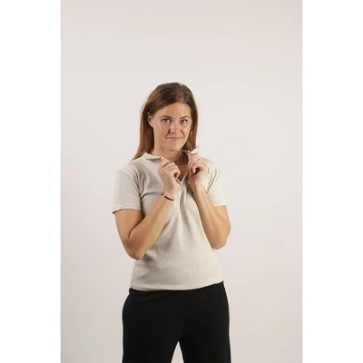 تيشيرت نصف كم حريمي - اوف وايت