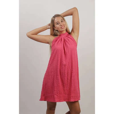 فستان قصير حريمي - بينك