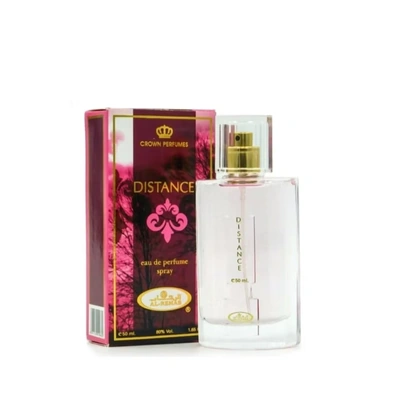 عطر الرحاب ديستانس ماء عطر بخاخ يدوم طويلاً 50 مل