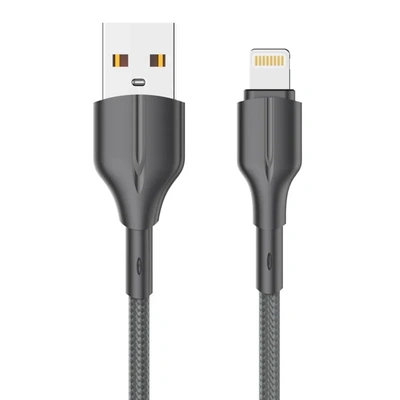 كابل إل دي إن آي أو LS851 USB-A إلى Lightning 25 واط - أسود - بدون ضمان