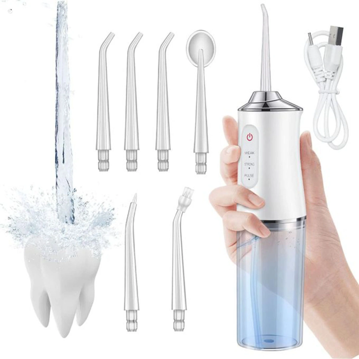 جهاز تنظيف الأسنان بالماء