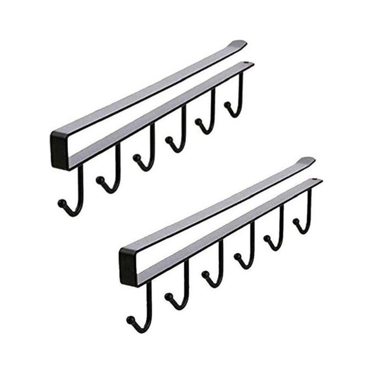 علاّقة أكواب مزدوجة متعددة الوظائف قطعتين