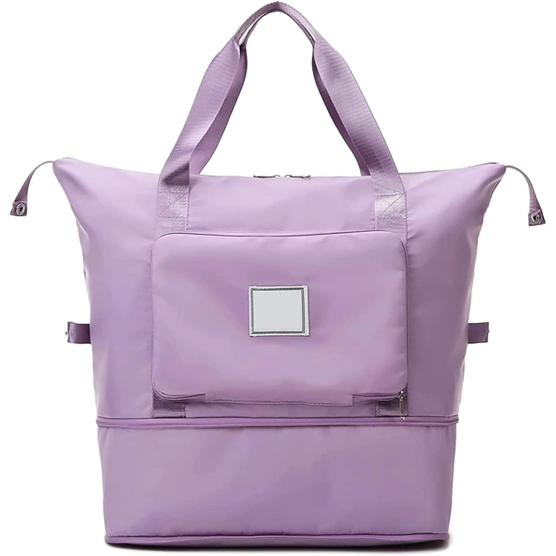 شنطة  كبيرة خفيفة الوزن ومقاومة للماء - موف