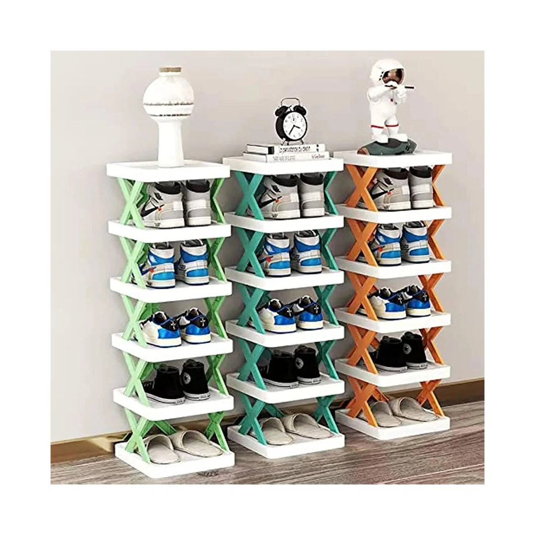 منظم أحذية بلاستيك - 5 أرفف
