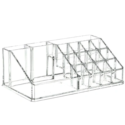 صندوق منظم الميك اب - الأكريليك شفاف