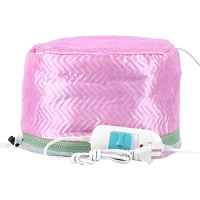 كاب البخار الكهربائي للشعر - بينك