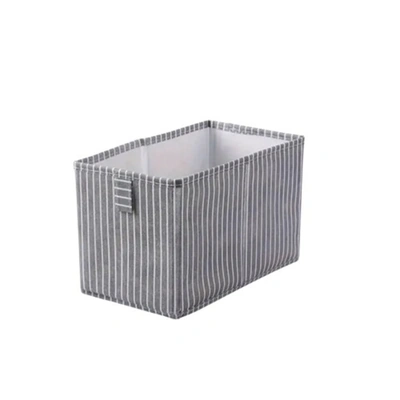 منظم قابل للطى لتنظيم الملابس والمفروشات - 45*25*20سم - رمادى