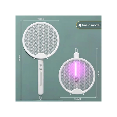 مضرب الناموس قابل لإعادة الشحن