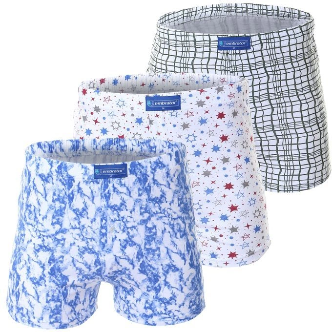 بوكسر رجالي أشكال مختلفة - 3 قطع