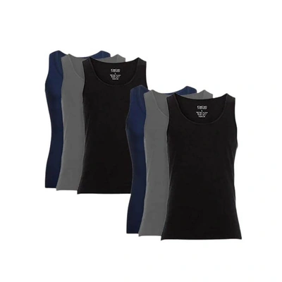 فانلة حمالات رجالي - 6 قطع