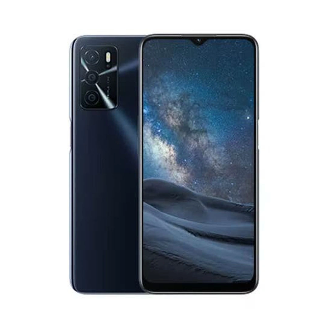 اوبو A16 موبايل - 32/3 جيجا - شريحتين - 4G - أسود