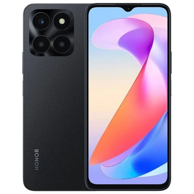 هونر X6A موبايل - 128/4 جيجا - شريحتين - 4G - أسود