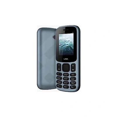 لافا E5 موبايل - شريحتين - 2G - رمادي - SW036