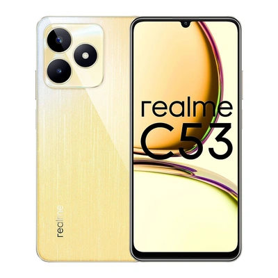 ريلمي C53 موبايل - 128/6 جيجا - شريحتين - 4G - ذهبي