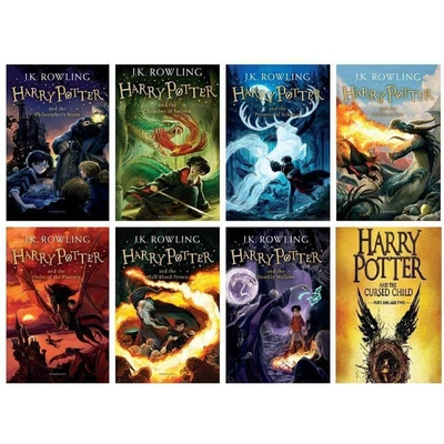 مجموعة هاري بوتر كاملة - الجزء الأول الى الثامن