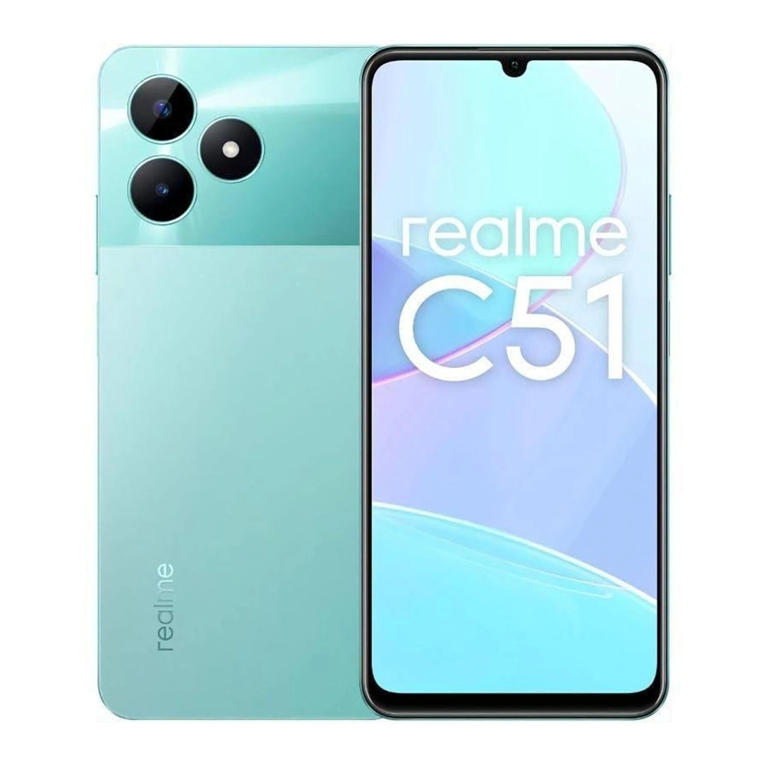 ريلمي C51 موبايل - 256/6 جيجا - شريحتين - 4G - أخضر