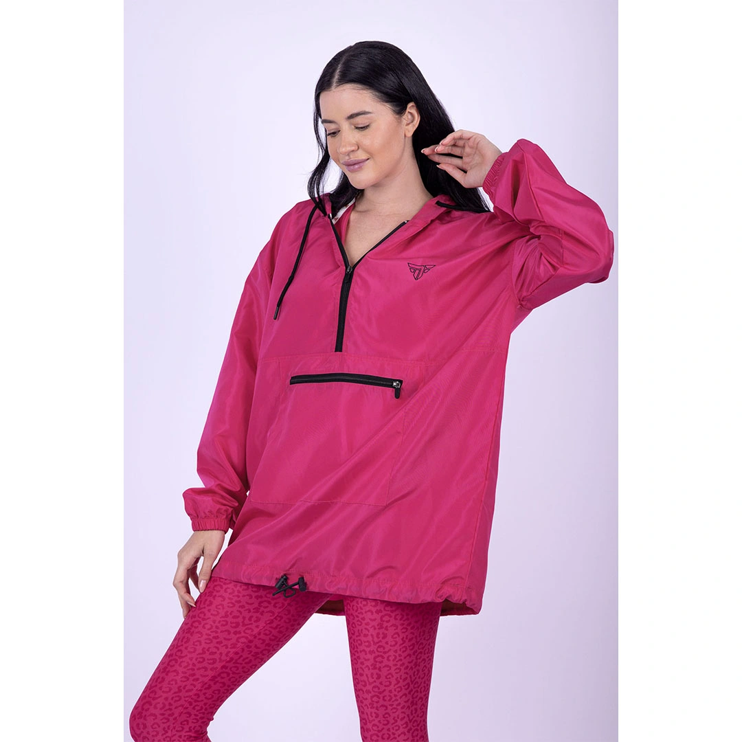 هودي رياضي حريمي - فوشيا