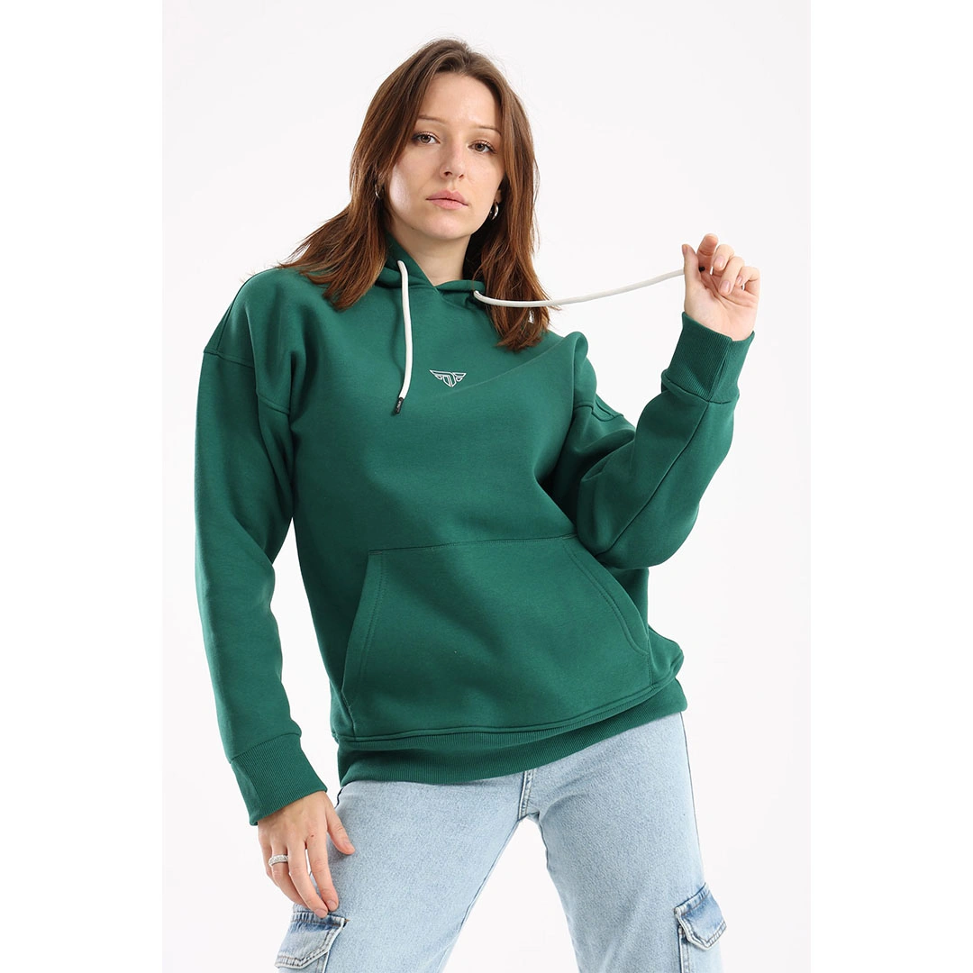 هودي رياضي حريمي - أخضر